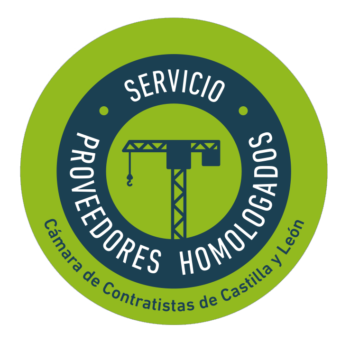 Logotipo de proveedores homologados de la Cámara de Contratistas de Castilla y León